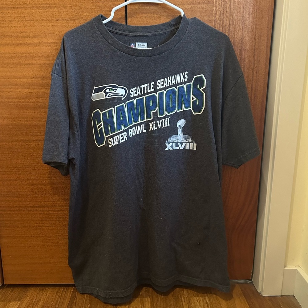 Seattle Seahawks Super Bowl XLVIII Champions T-Shirt